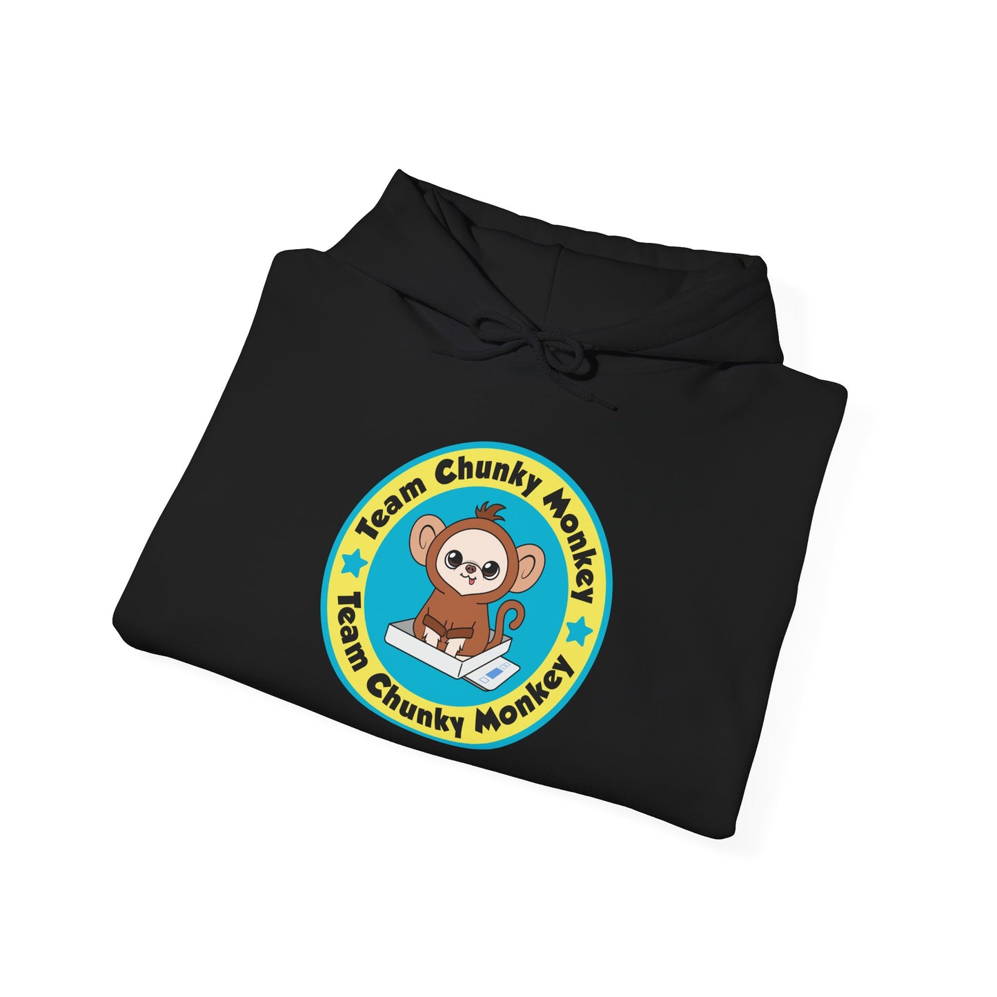 Team Chunky Monkey Badge Hoodie – Playful Spirit & Cozy Strength