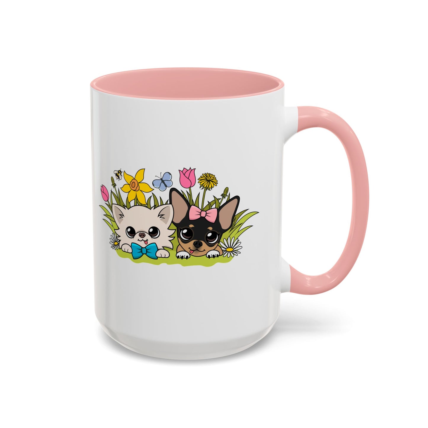 Cedric and Maya's Spring Garden Tour Accent Coffee Mug