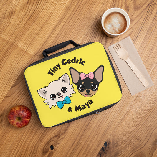 Tiny Chihuahua Lunch Bag - Yellow Edition