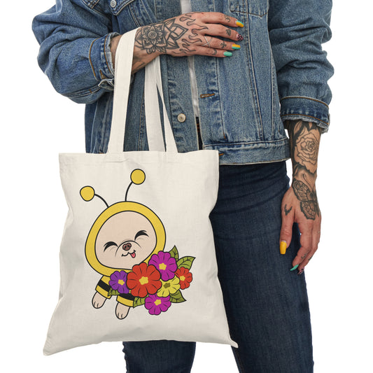 Beedric's Flower Rating Cotton Tote - Tiny Chihuahua Shop