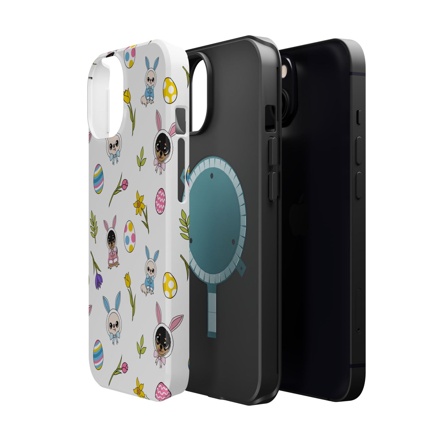 Cedric & Maya Easter Pattern Magnetic Tough Phone Case