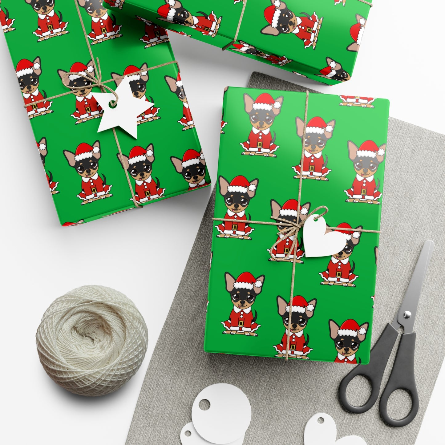 Santa Maya's Festive Wrapping Paper