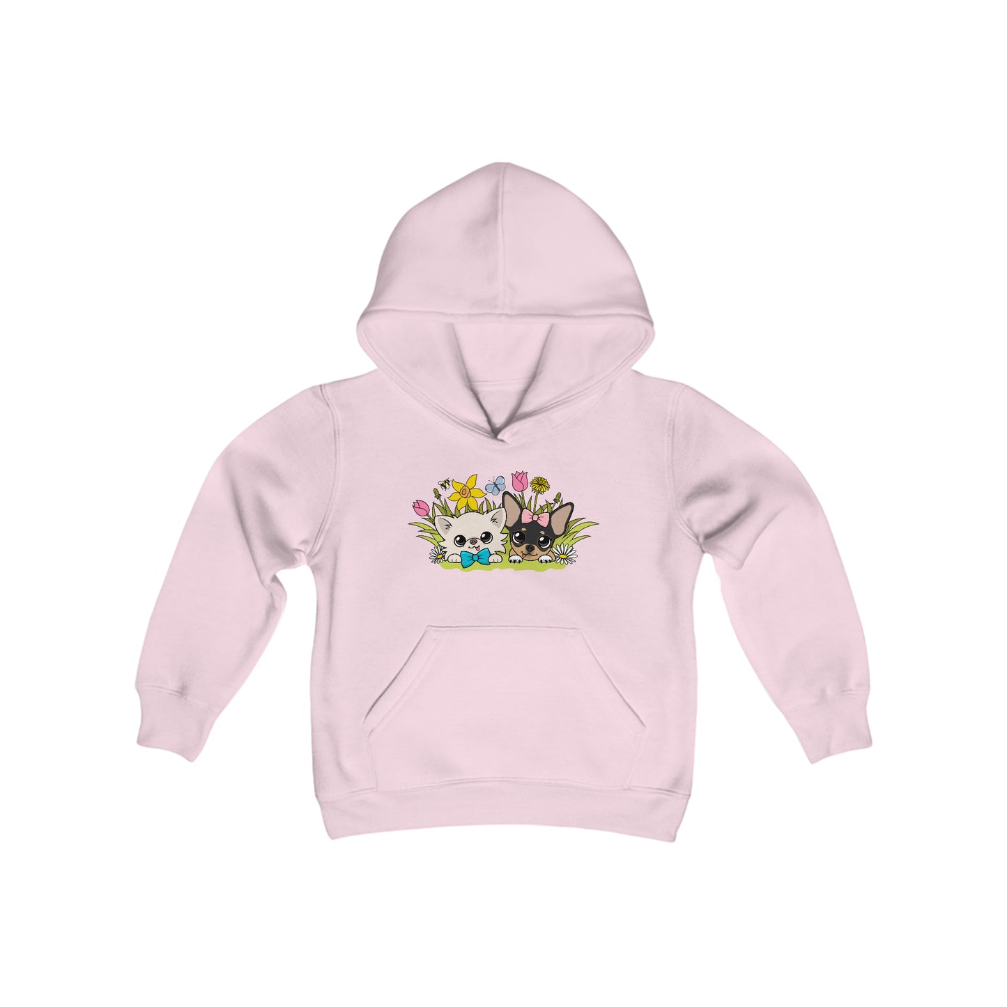 Cedric and Maya Spring Garden Tour Youth Hoodie