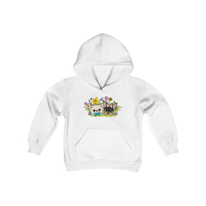 Cedric and Maya Spring Garden Tour Youth Hoodie