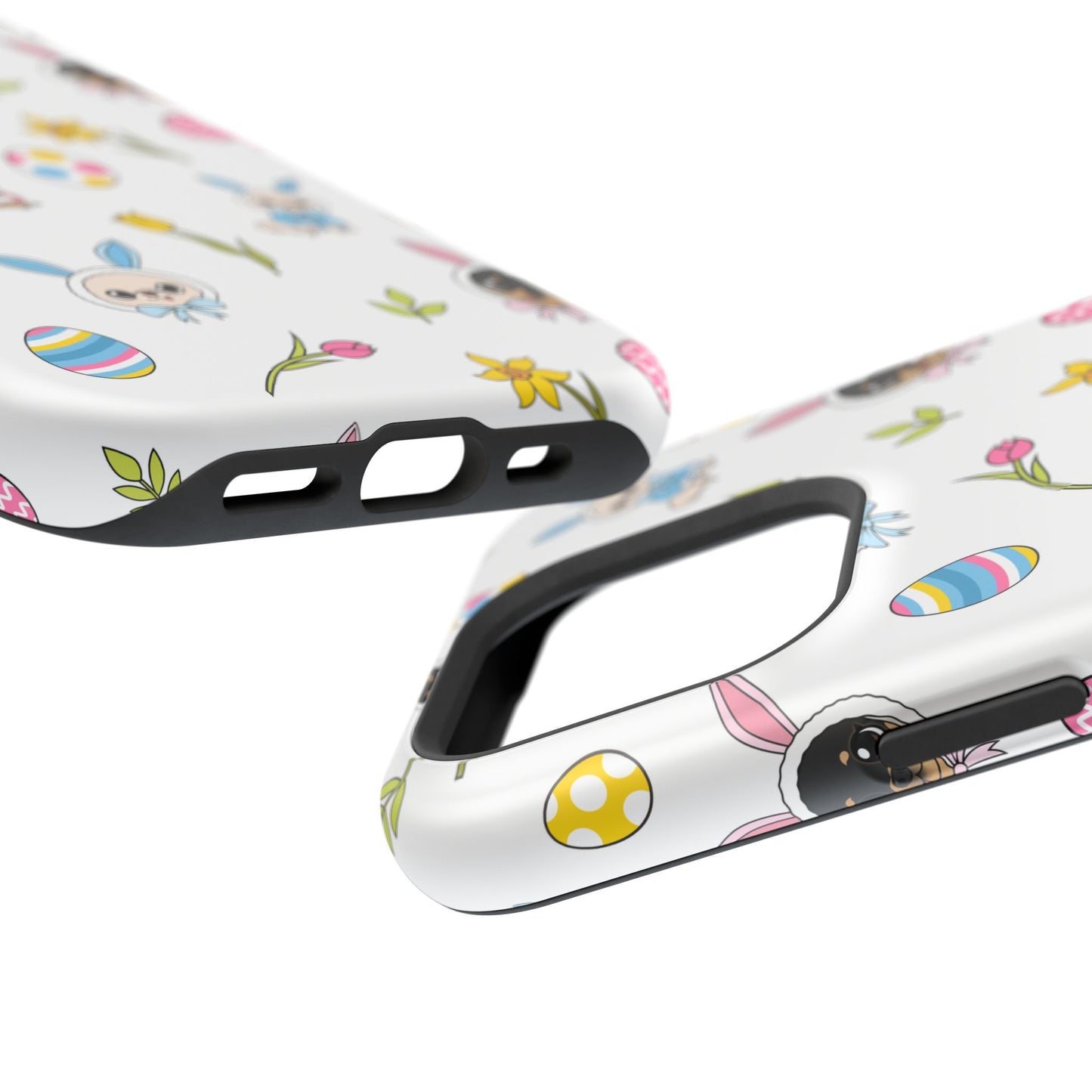 Cedric & Maya Easter Pattern Magnetic Tough Phone Case