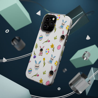 Cedric & Maya Easter Pattern Magnetic Tough Phone Case