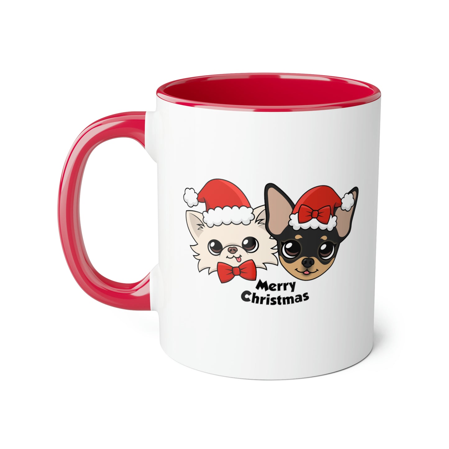 Cedric & Maya's Merry Christmas Mug - Tiny Chihuahua Shop