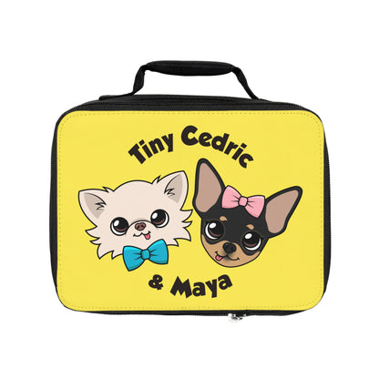 Tiny Chihuahua Lunch Bag - Yellow Edition