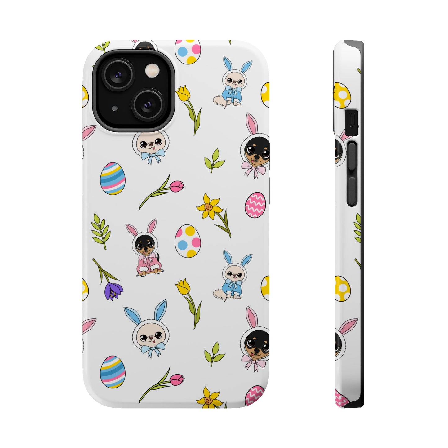 Cedric & Maya Easter Pattern Magnetic Tough Phone Case