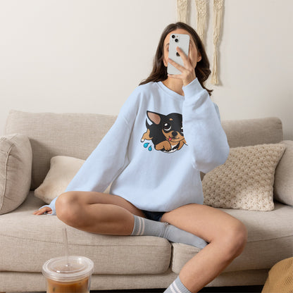Air Swimming Maya Unisex Crewneck Sweatshirt – Gentle Summer Paws