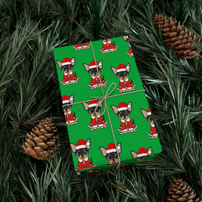 Santa Maya's Festive Wrapping Paper