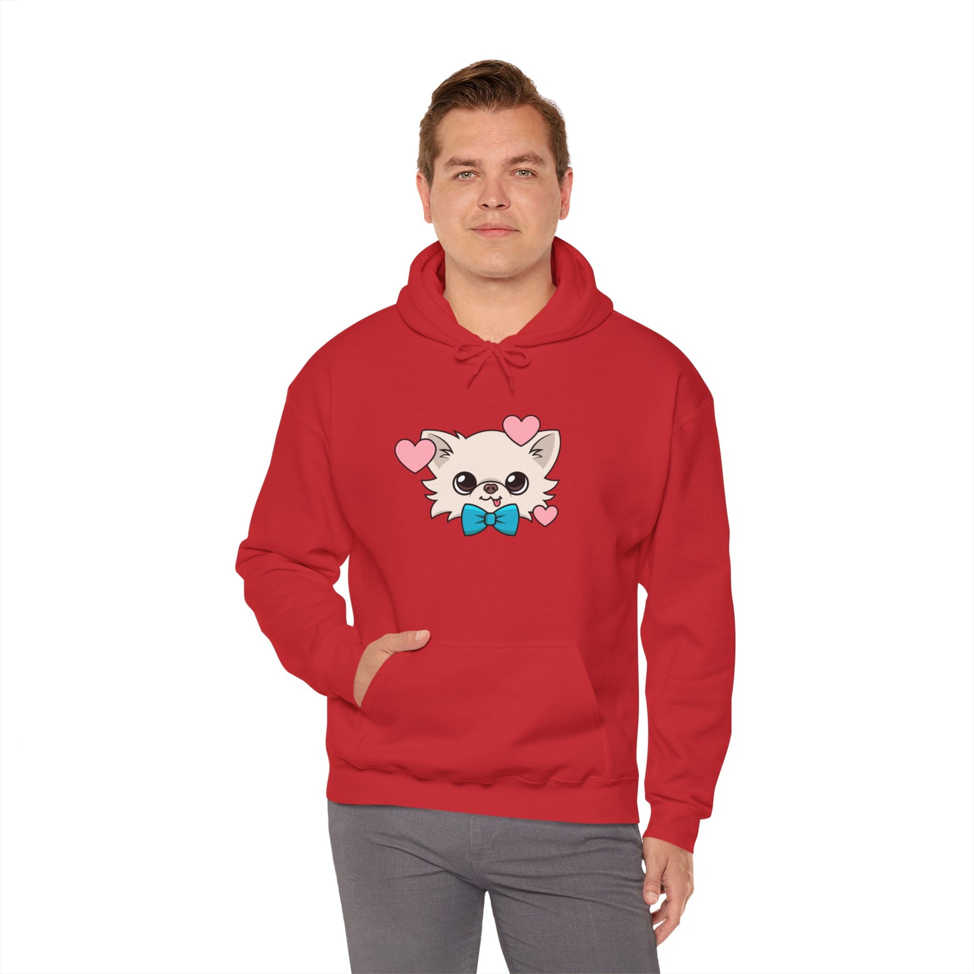 Cedric's Warm Love Smile Unisex Hoodie - Tiny Chihuahua Shop