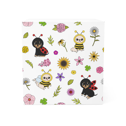 Bug‑Chis Pattern Note Cube – Tiny Garden Helpers