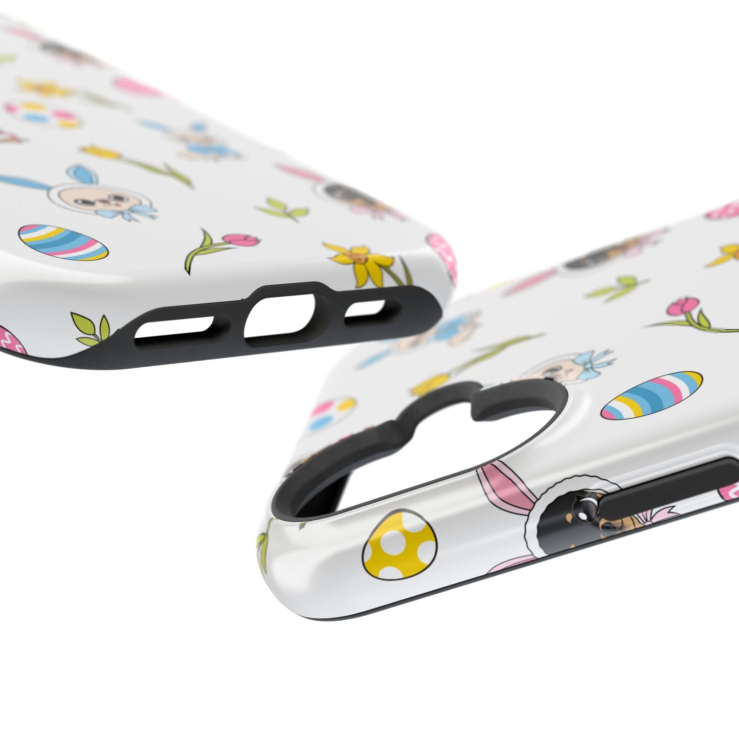 Cedric & Maya Easter Pattern Magnetic Tough Phone Case