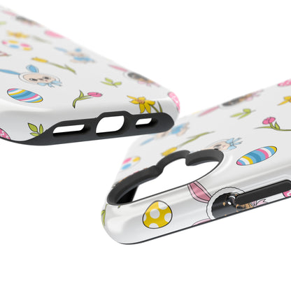Cedric & Maya Easter Pattern Magnetic Tough Phone Case