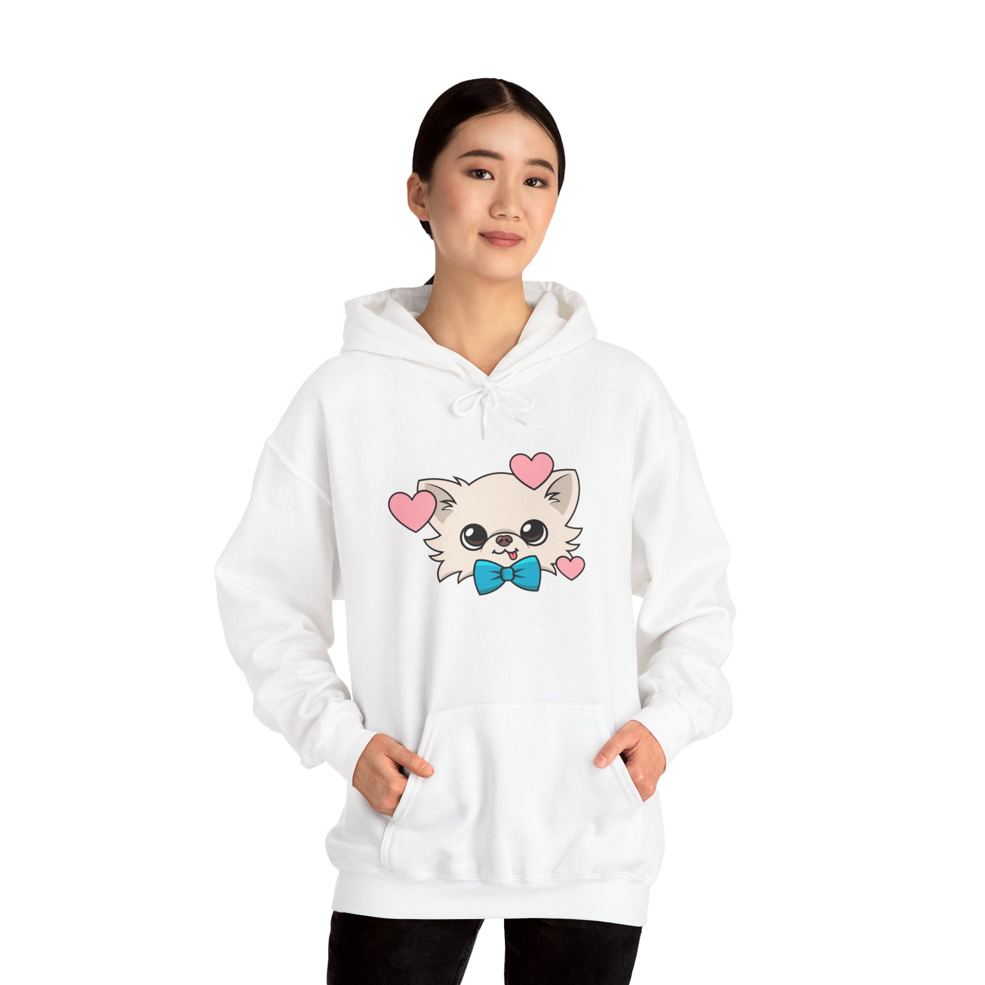 Cedric's Warm Love Smile Unisex Hoodie - Tiny Chihuahua Shop