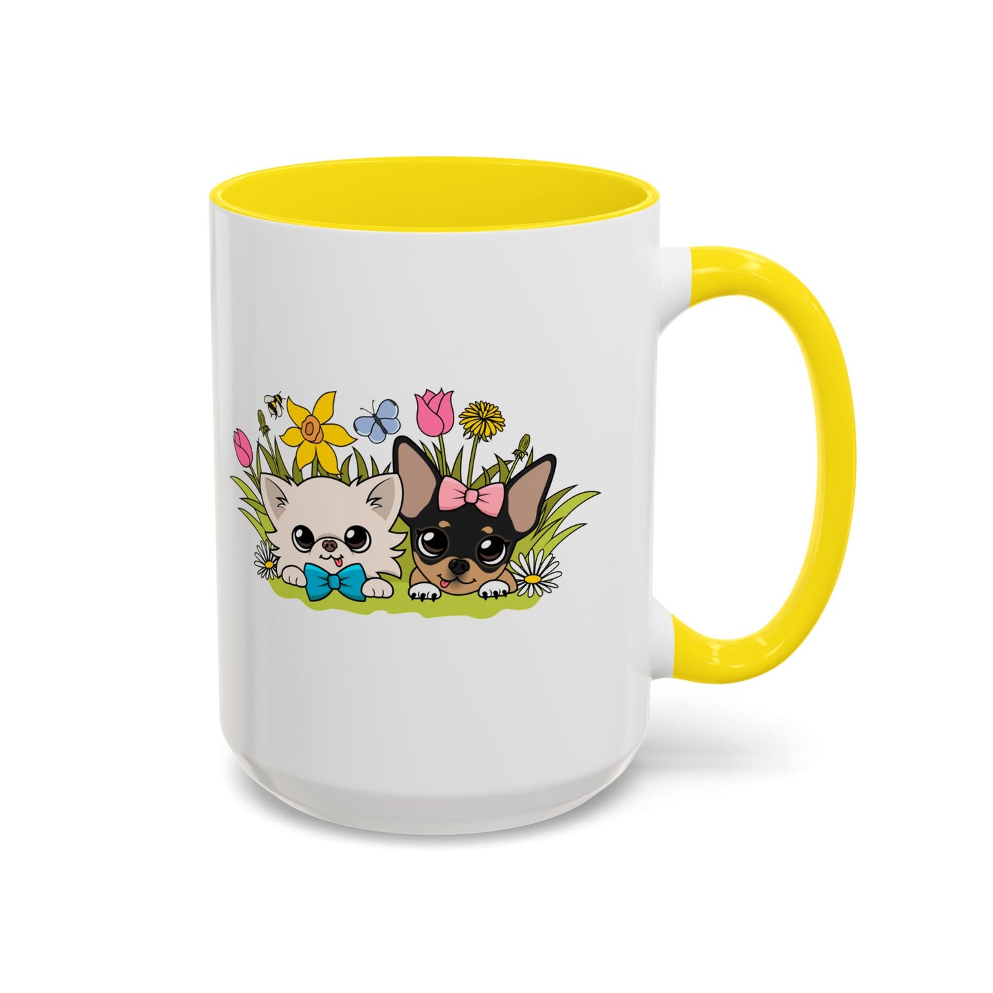 Cedric and Maya's Spring Garden Tour Accent Coffee Mug
