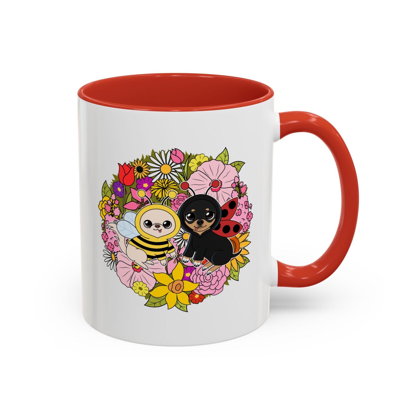 Blooming Garden Bug‑Chis Mug