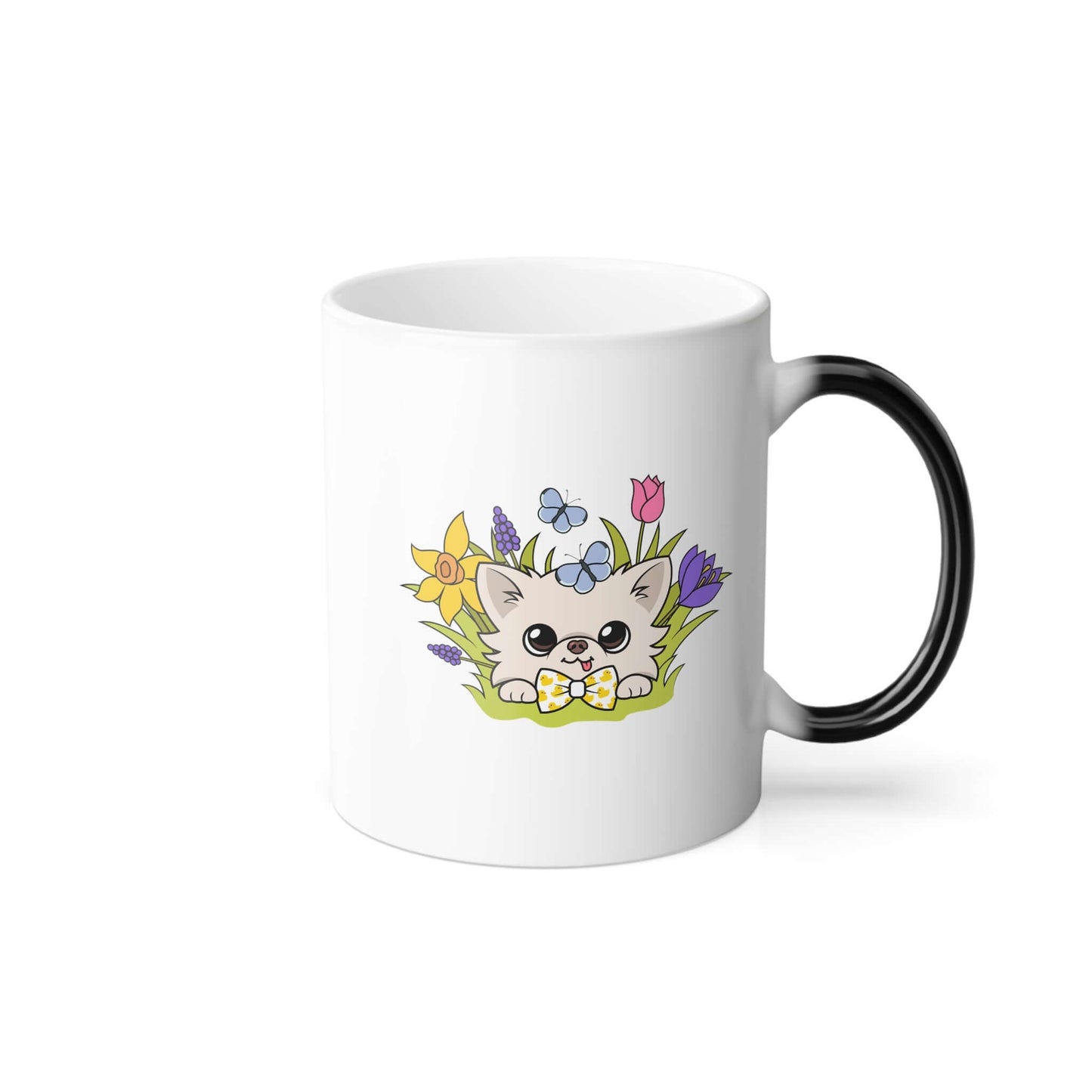 Springtime Cedric's Color Morphing Mug - Tiny Chihuahua Shop