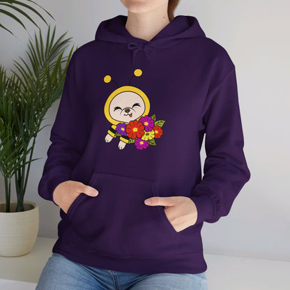 Sudadera con capucha con clasificación de flores de Beedric