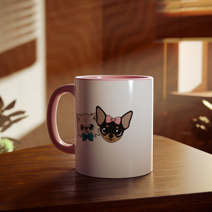 Cedric & Maya's Sibling Bond Mug - Tiny Chihuahua Shop