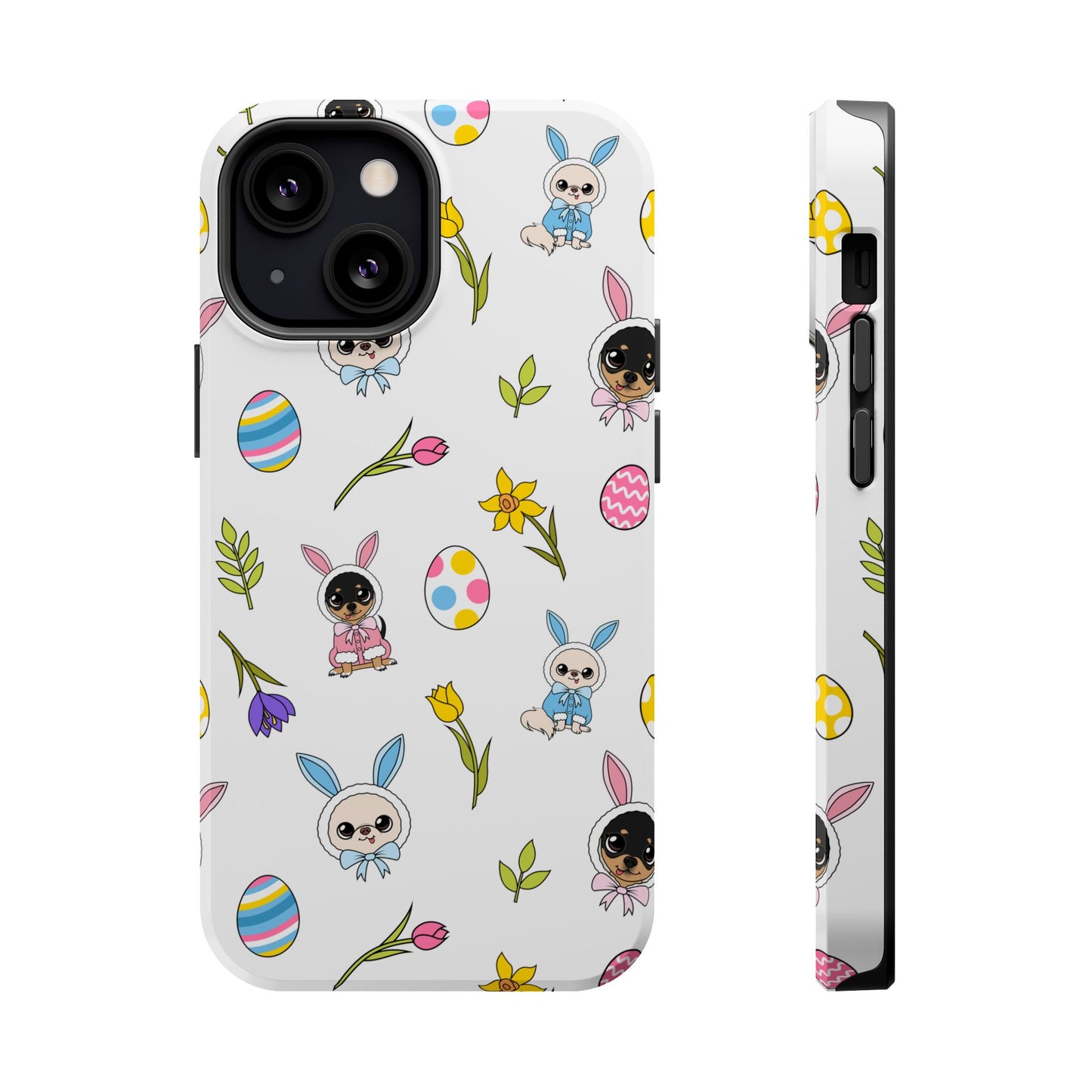 Cedric & Maya Easter Pattern Magnetic Tough Phone Case