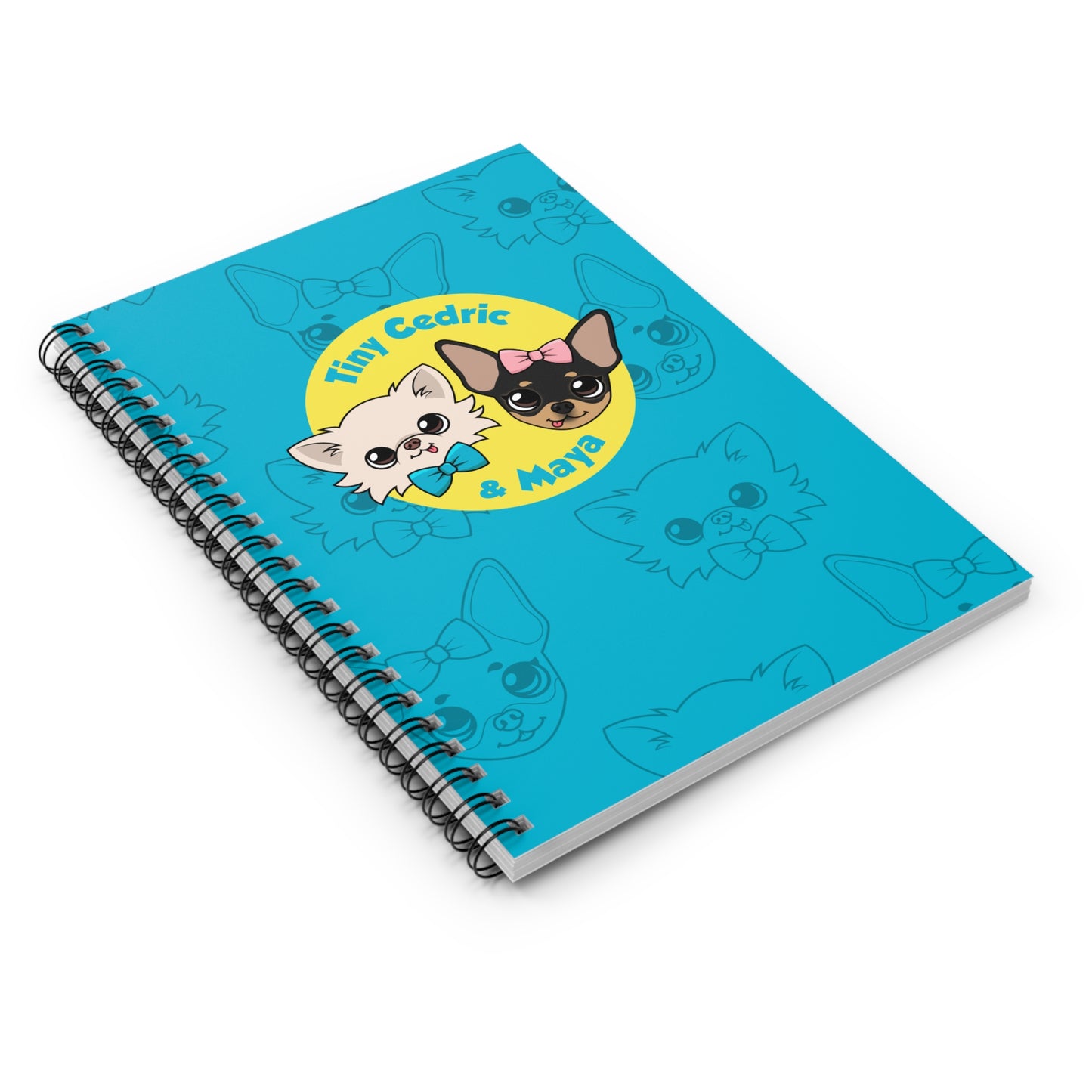 Tiny Chihuahua Notebook - Blue Edition