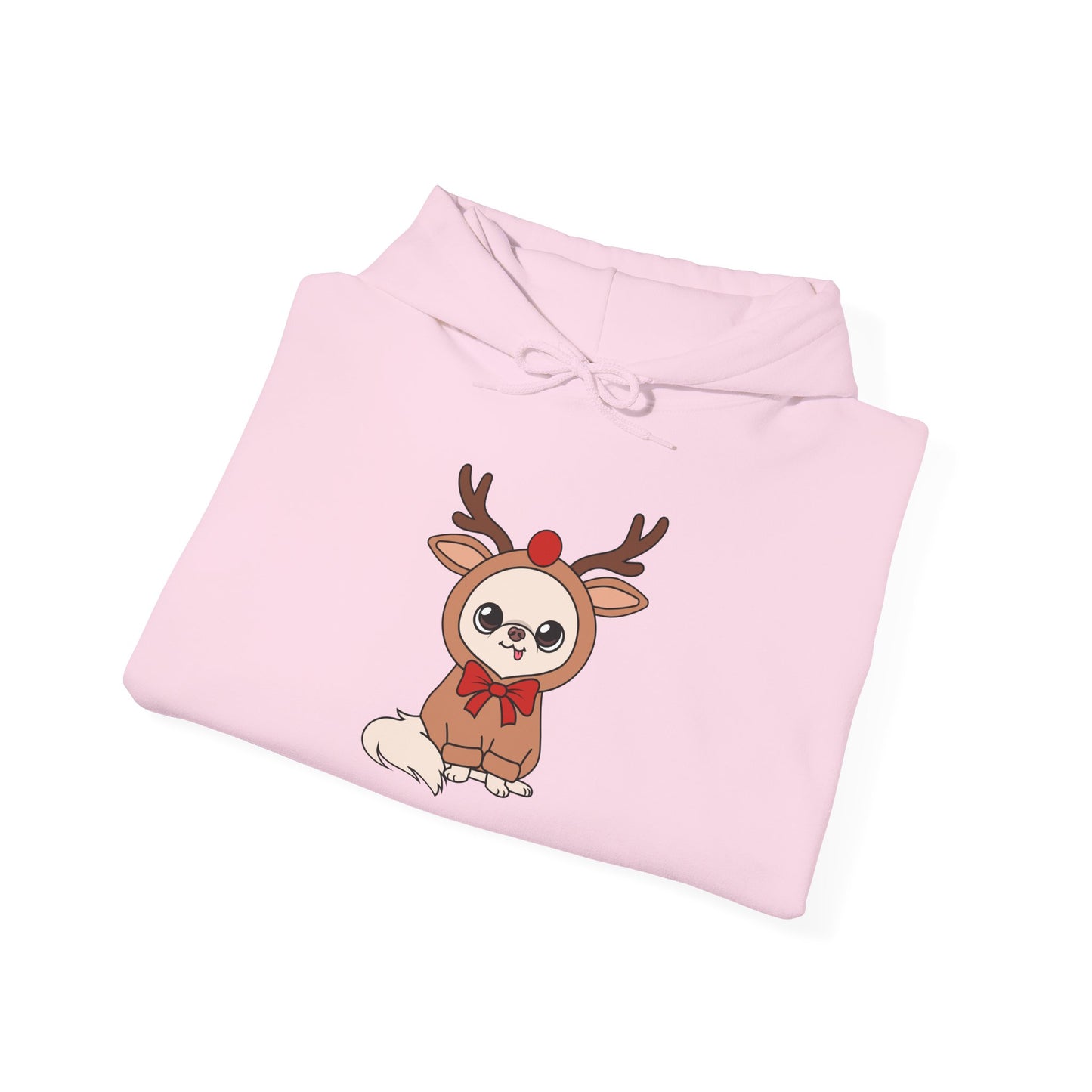 Cedric Reindeer Cheer Unisex Hoodie – Tiny Festive Joy