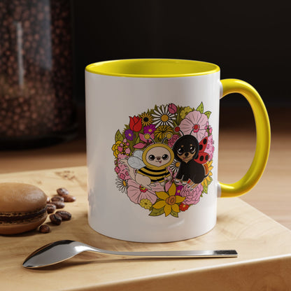 Blooming Garden Bug‑Chis Mug