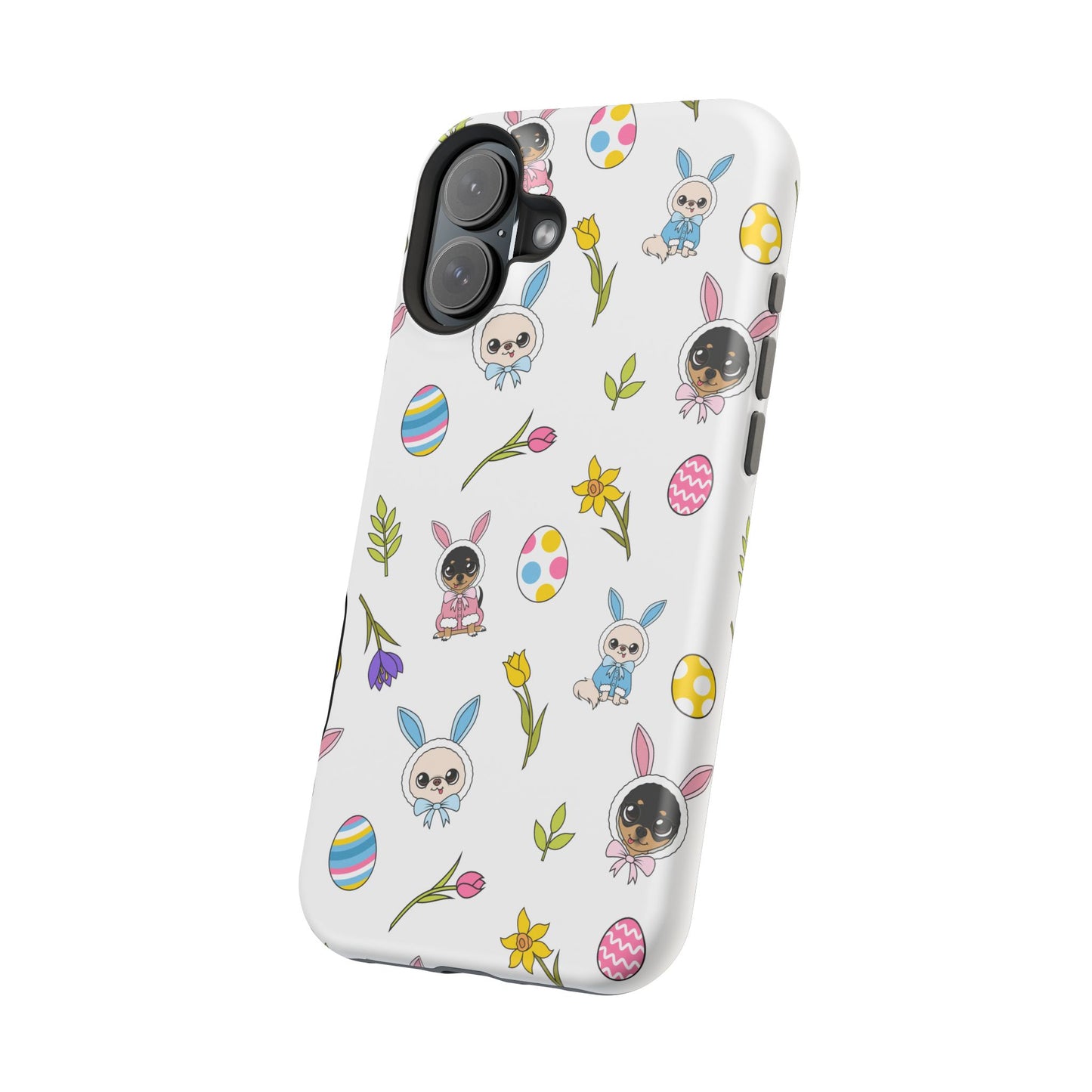 Cedric & Maya Easter Pattern Magnetic Tough Phone Case