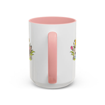 Cedric and Maya's Spring Garden Tour Accent Coffee Mug