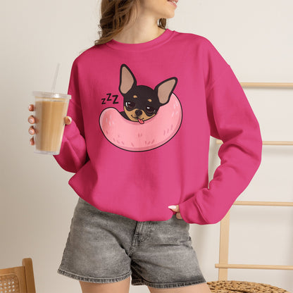 Sleepy Nap Time Maya Unisex Crewneck Sweatshirt – Safe, Soft Rest