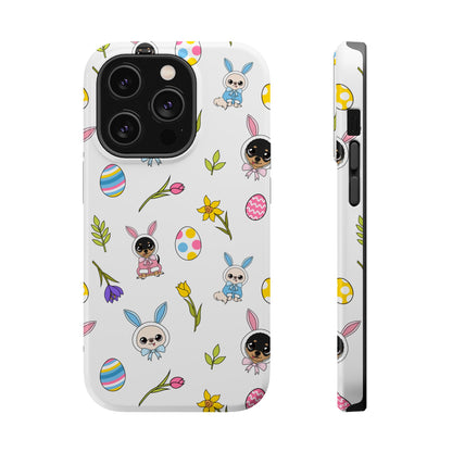 Cedric & Maya Easter Pattern Magnetic Tough Phone Case