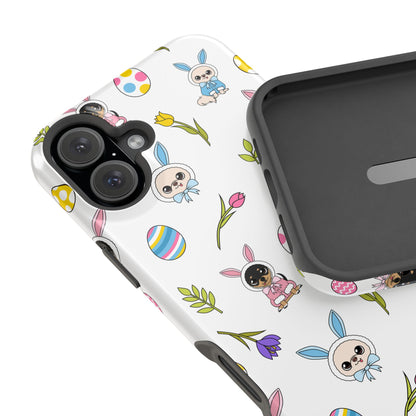 Cedric & Maya Easter Pattern Magnetic Tough Phone Case