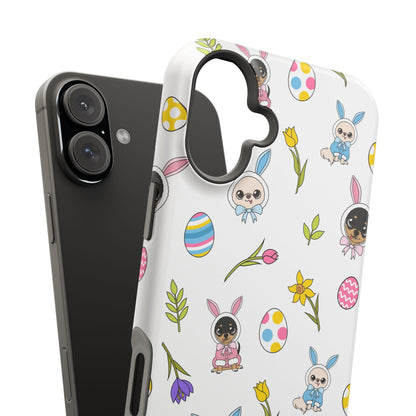 Cedric & Maya Easter Pattern Magnetic Tough Phone Case