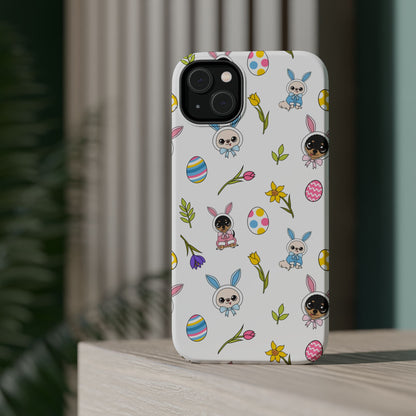 Cedric & Maya Easter Pattern Magnetic Tough Phone Case