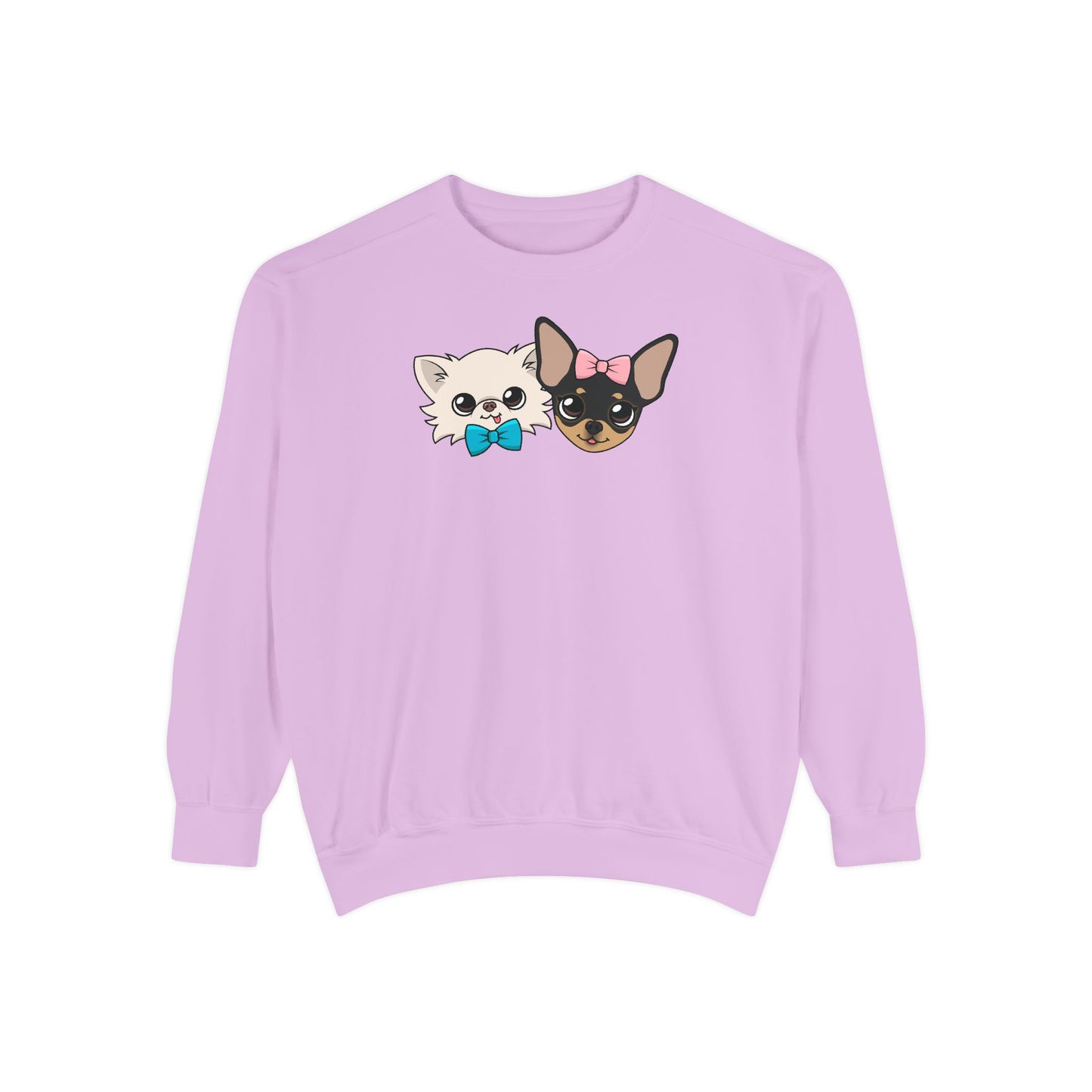 Cute Cat Duo Sweatshirt — Kawaii Kitten Graphic Pullover