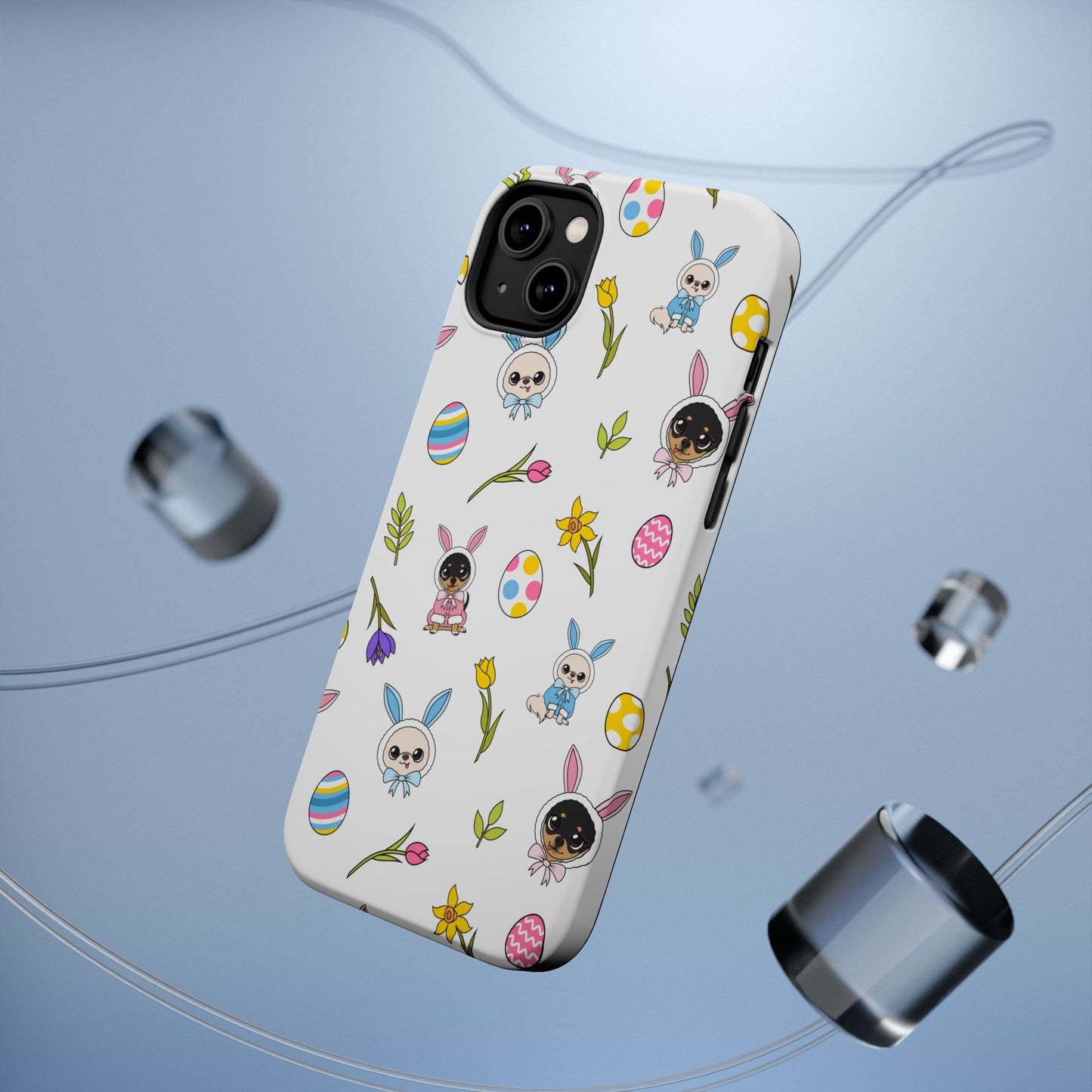 Cedric & Maya Easter Pattern Magnetic Tough Phone Case