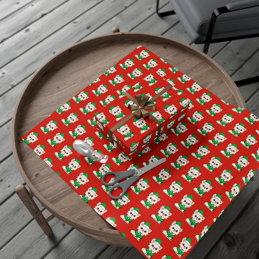 Elf Cedric's Festive Wrapping Paper