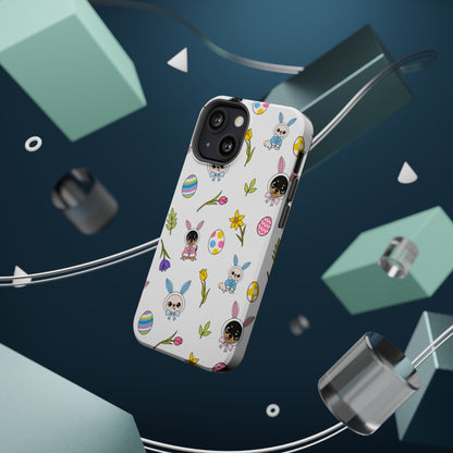Cedric & Maya Easter Pattern Magnetic Tough Phone Case