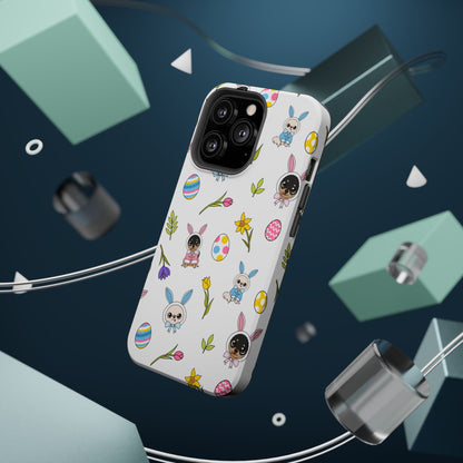 Cedric & Maya Easter Pattern Magnetic Tough Phone Case