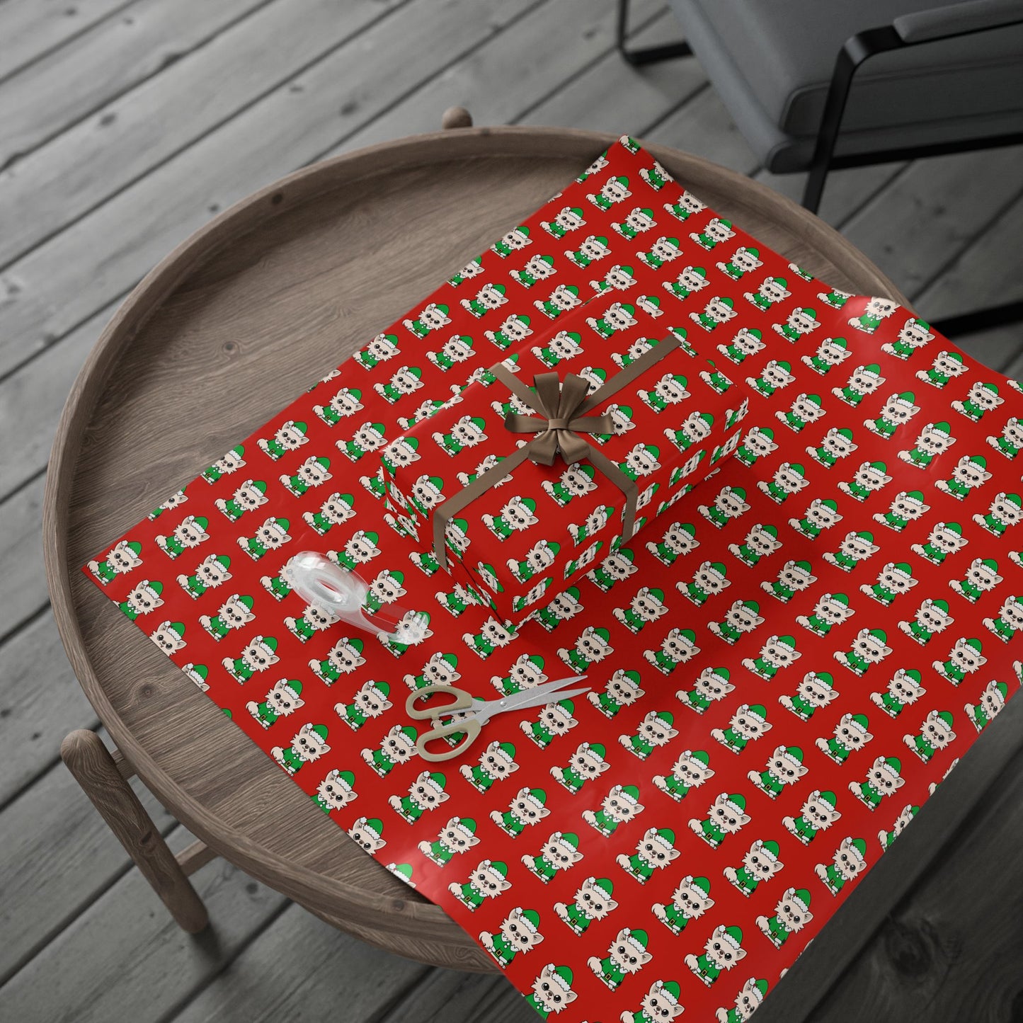 Elf Cedric's Festive Wrapping Paper