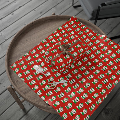 Elf Cedric's Festive Wrapping Paper