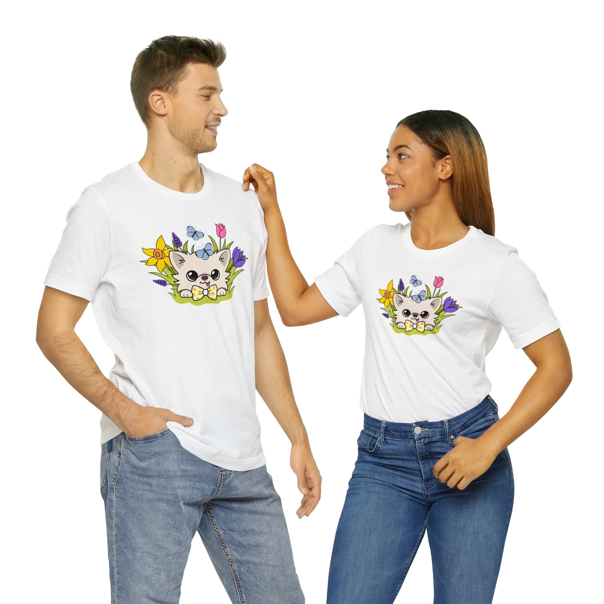 Springtime Cedric's Unisex Tee - Tiny Chihuahua Shop