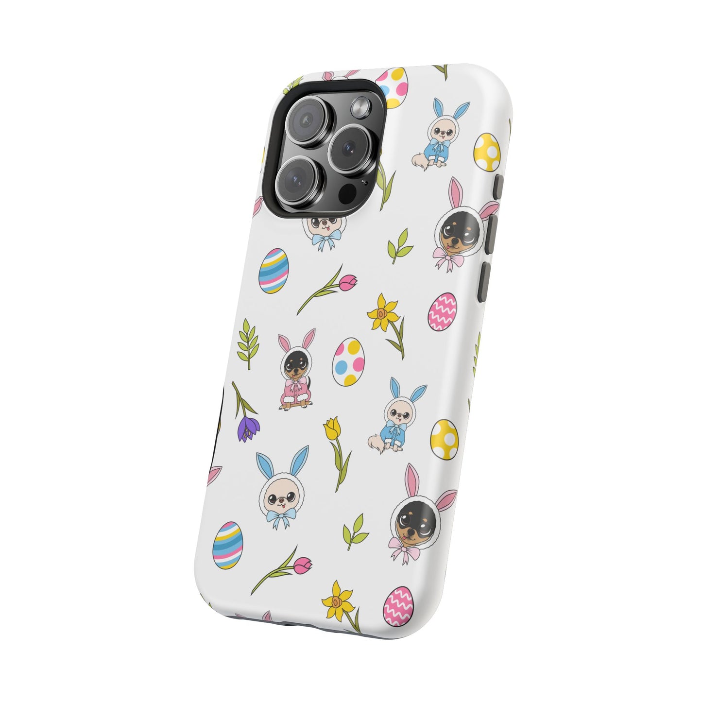 Cedric & Maya Easter Pattern Magnetic Tough Phone Case
