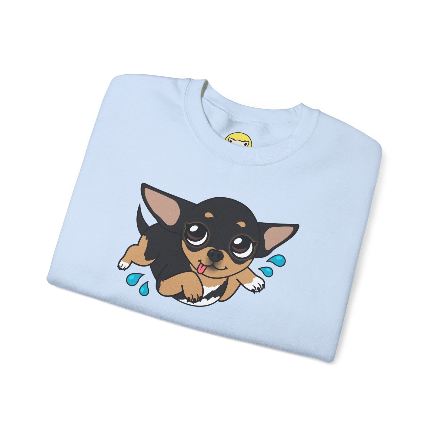 Air Swimming Maya Unisex Crewneck Sweatshirt – Gentle Summer Paws