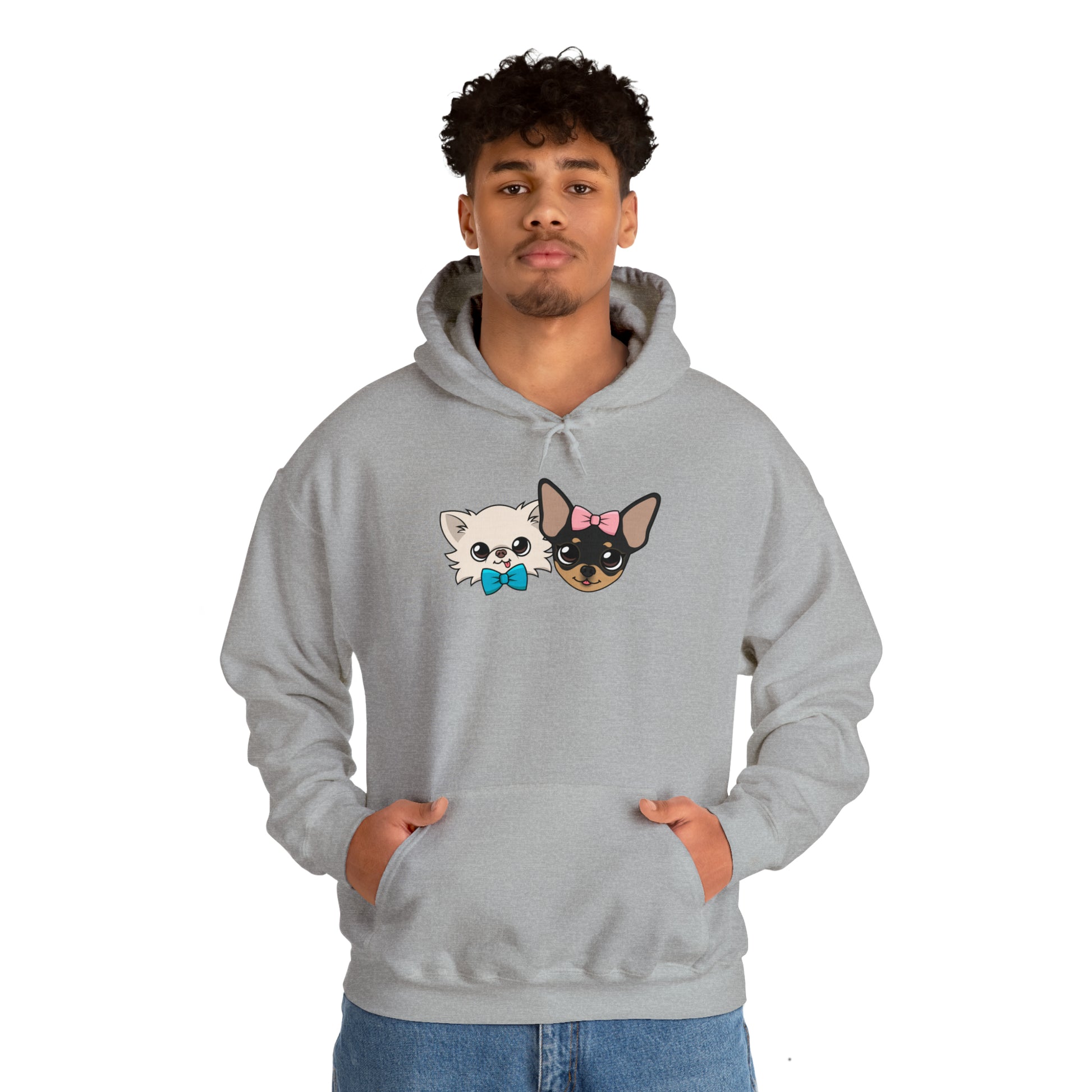 Cedric & Maya Hoodie - Tiny Chihuahua Shop