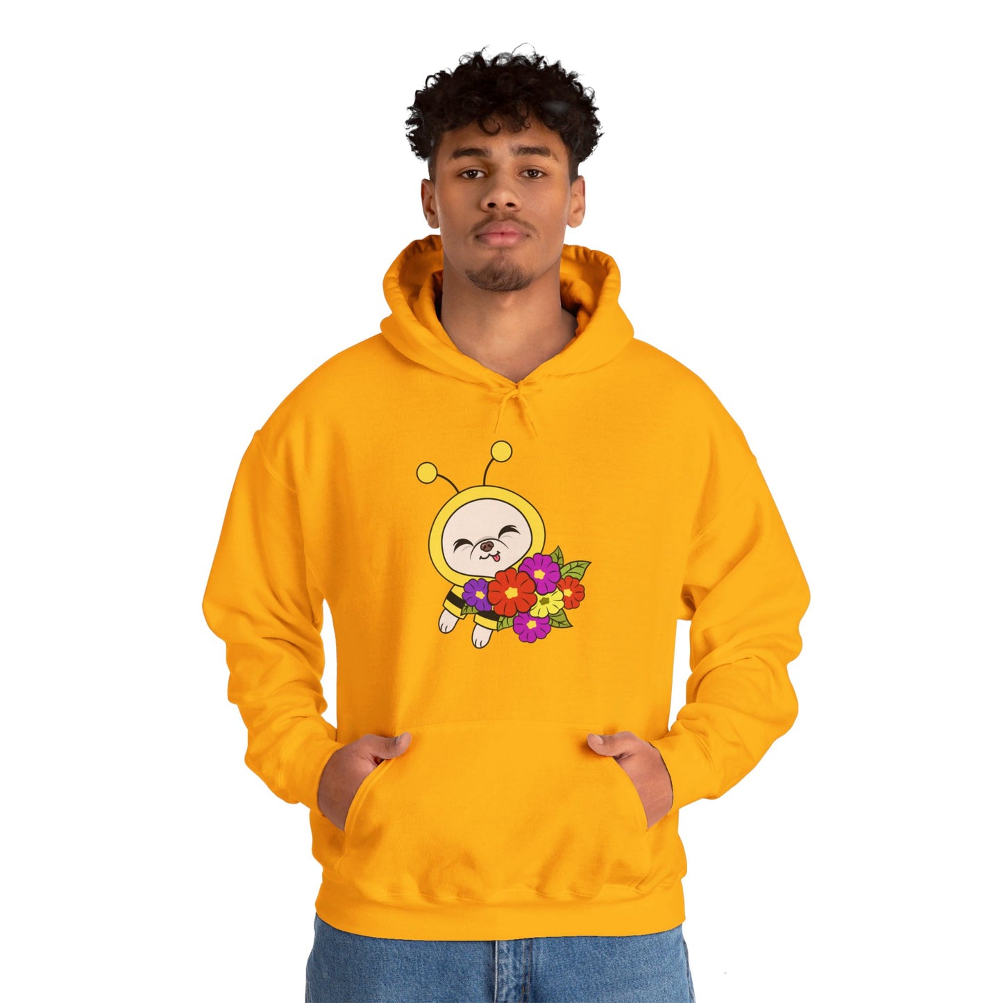 Sudadera con capucha con clasificación de flores de Beedric