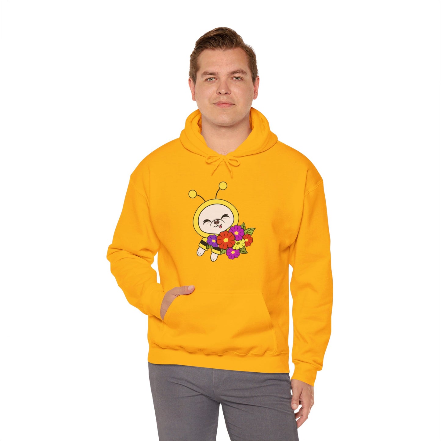 Sudadera con capucha con clasificación de flores de Beedric