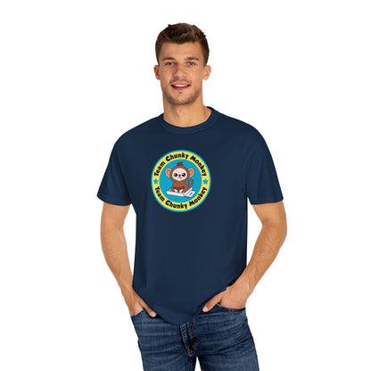 Team Chunky Monkey Badge Unisex Garment-Dyed T-shirt – Proud & Playful